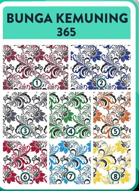 Katalog batik motif Bunga Kemuning 365